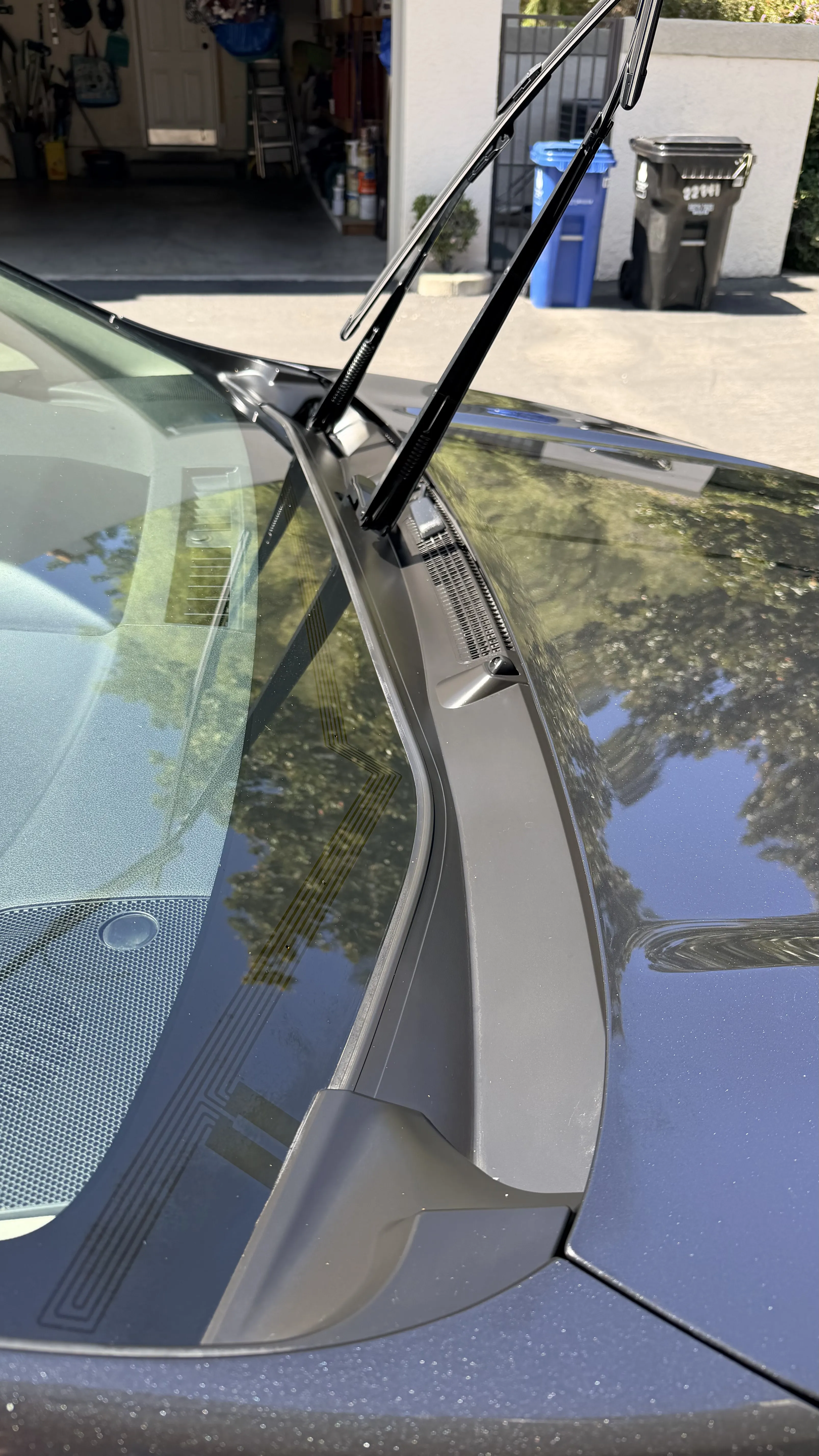 After - Exterior trim restoration