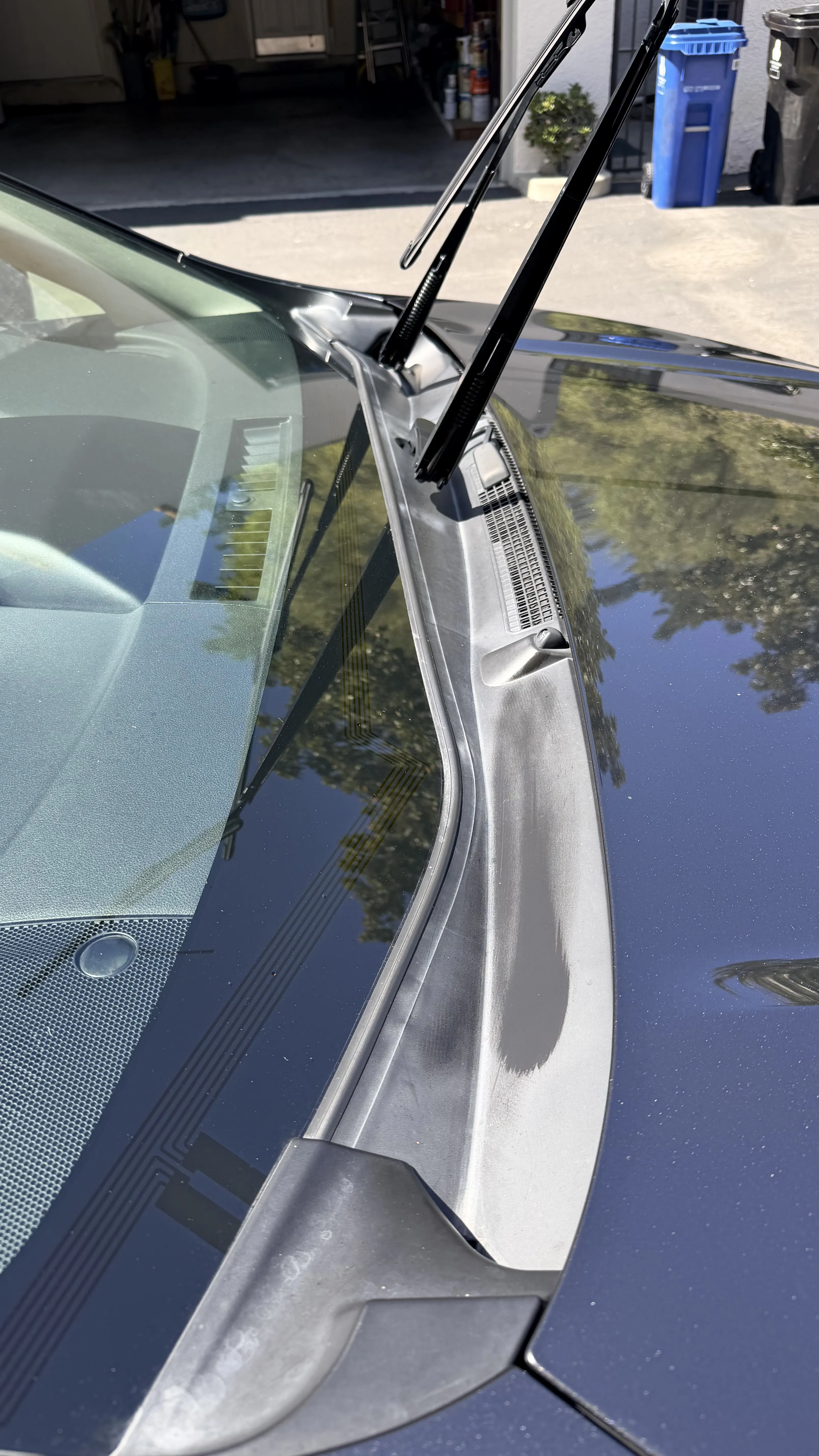 Before - Exterior trim restoration