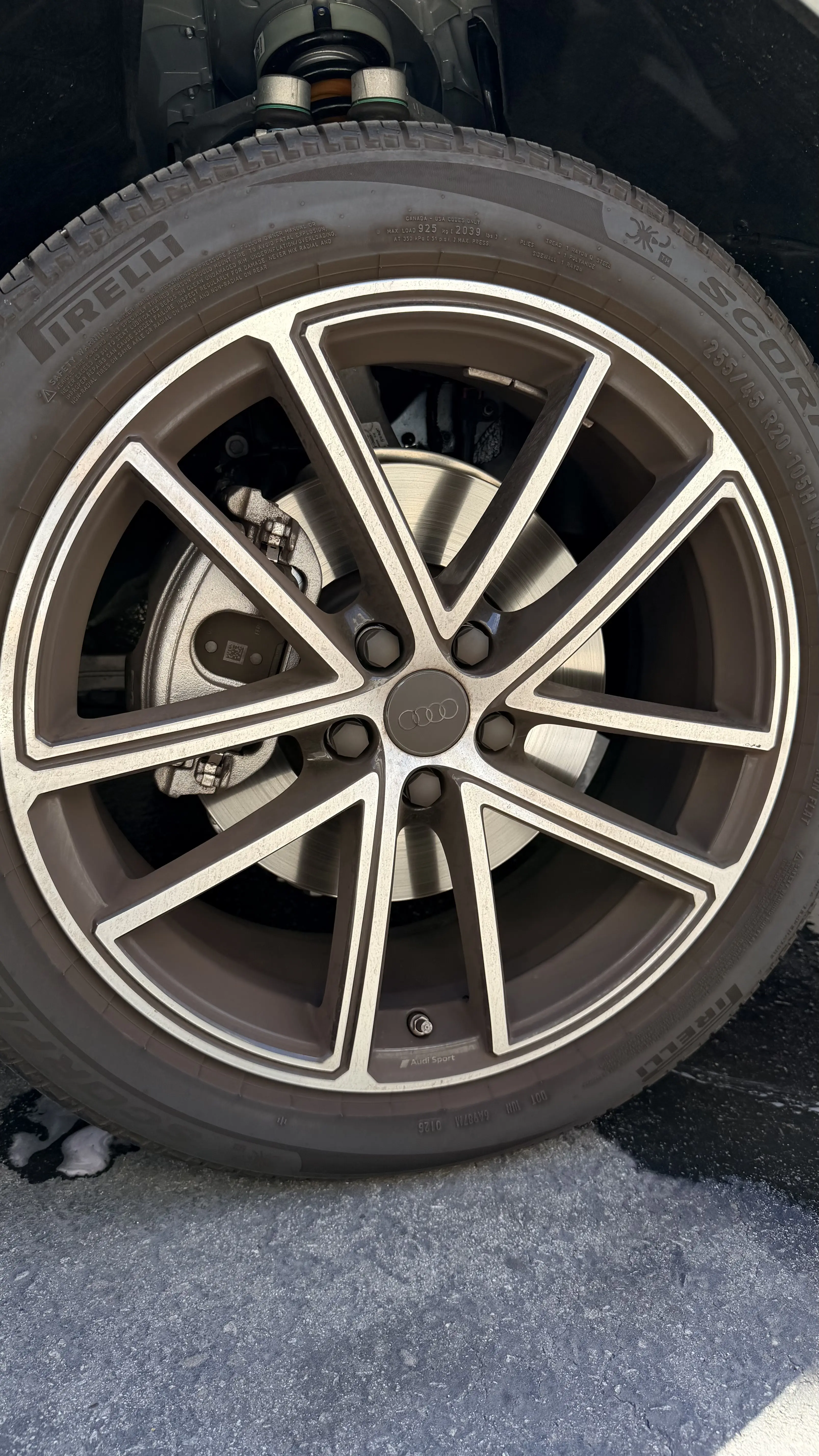 Before - Cleaning the rims of this vehicle, Chatsworth, CA